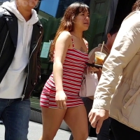 Tiny striped skirt