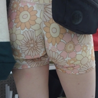 Flowery shorts