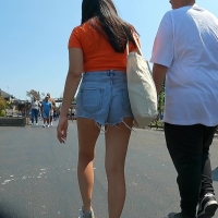 Asian in denim