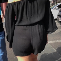 Slightly see through romper