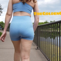 Hot athletic booty