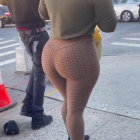 Phat textured booty