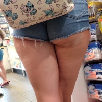 Denim cheels