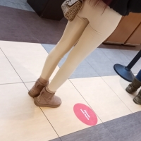 Sexy candid petite black girl in tight white leggings 69708180.jpg
