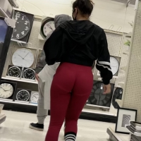 Sexy candid Target booty in red leggings 850655578e25a031d1e3a604babc4a98b2c134ec.jpeg