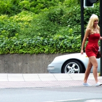 Candid beautiful and sexy girls candidstreet_9644734066_Red Hot.jpg