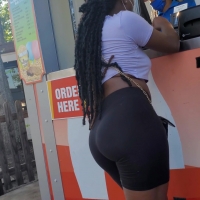 Ebony spandex booty (1080p)