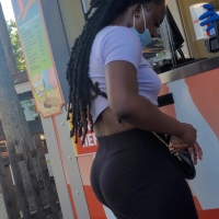 Ebony spandex booty (4k)