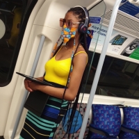 Sexy candid black babe with nice tits in a yellow top showing some cleavage Ug30short-1.m4v-2022-09-18-08h16m32s677.jpg