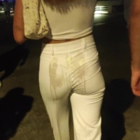 Soaked party girl