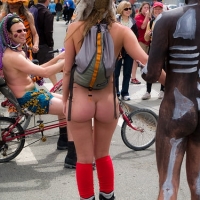 Body painted sexy girl at Fremont Solstice Parade 07_10.jpg