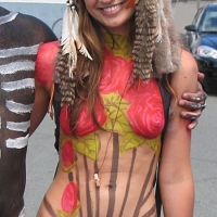 Body painted sexy girl at Fremont Solstice Parade 05_10.jpg