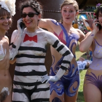 Fremont Solstice Parade 2013 sexy hand print girl nude bike riding 12_22.jpg