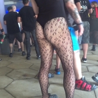 See through stockings