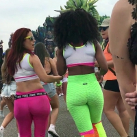 Ebony neon raver