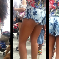 Hot ass brunette cheeks