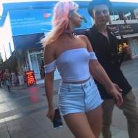 Hot candid Turkish babe showing off her braless small tits in a white top (part 2) C0050 DP girl hard nips 2.mp4_20190101_224648.183.jpg