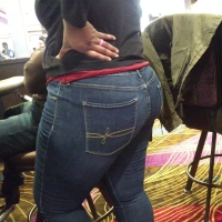 Casino ass in jeans (part 1)