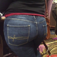 Casino ass in jeans (part 2)