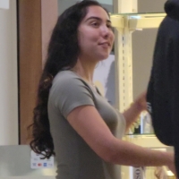 Curvy kiosk cutie