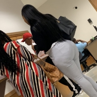 Phat ebony ass