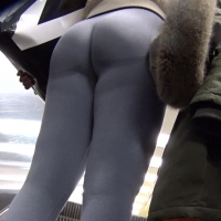 Blonde ass and wedgie