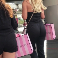 Nice ass in black pants