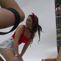 Twerking ass cheeks