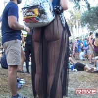 Sheer dress raver (Part 1)