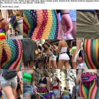 StreetCap0190 - Up Close and Personal vol. 15 - Fallen angel with pale, jiggly cheeks under loosely knit, fishnet rainbow leggings showing thong and underboob (5½ min) 1080p_s.jpg