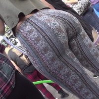 Sexy hula hoop booty