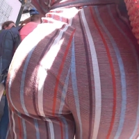 Striped booty