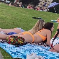 Group of sexy friends