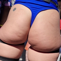 Cheeky raver ass
