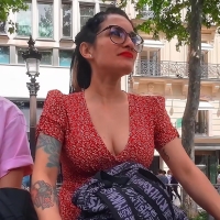 Sexy cleavage