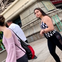 Sexy candid asses in leggings FireCandids_PinkLegz1.jpg