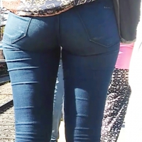 Latina ass in jeans