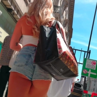 Cheeks on the street