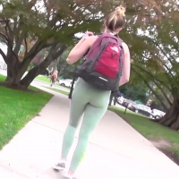 Skinny college booty