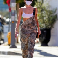 Madison Beer out in overalls and tiny white crop top showing her sexy cleavage Madison-Beer---In-camouflage-overalls-lunch-outing-in-West-Hollywood-12.jpg