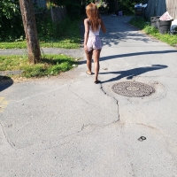 Sexy candid petite black girl out walking in little patterned shorts tumblr_pasaba4LpX1vx8yhko4_1280.jpg