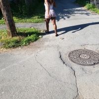Sexy candid petite black girl out walking in little patterned shorts tumblr_pasaba4LpX1vx8yhko7_1280.jpg