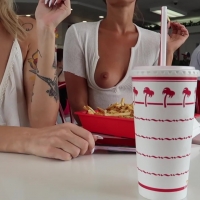 Two hot braless babes flashing their boobs at a burger place with people all around Alex - In n Out.mp4-2021-10-25-16h39m37s942.jpg