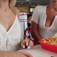 Two hot braless babes flashing their boobs at a burger place with people all around Alex - In n Out.mp4-2021-10-25-16h39m39s777.jpg