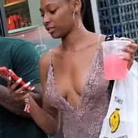 Black girls boobs