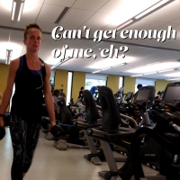Skinny gym babe (part 2)