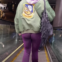 Purple wedgie