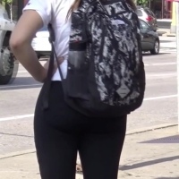 Nerdy college girl