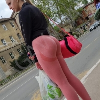 Sexy pink booty