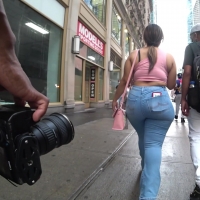 Big booty Mexican in jeans